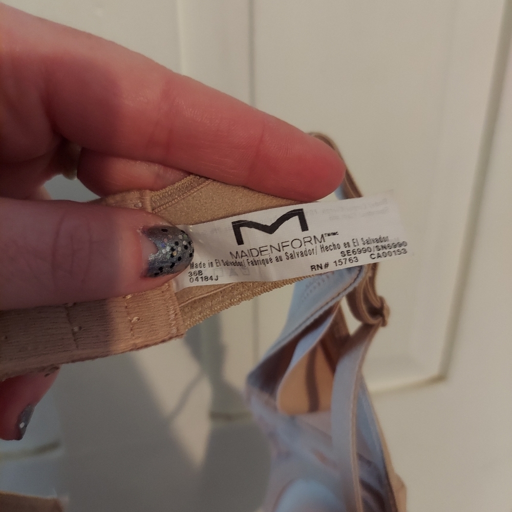 Maidenform Convertible Strap/Strapless Pushup Bra 36B - Picture 7 of 8